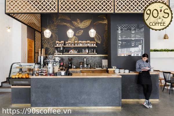 Mo hinh cafe take away van phong.