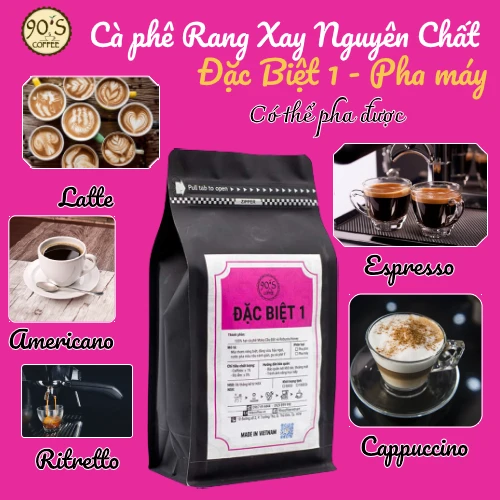 Thanh pham cafe nguyen chat rang xay dac biet 01: cappuccino, latte, espresso,...