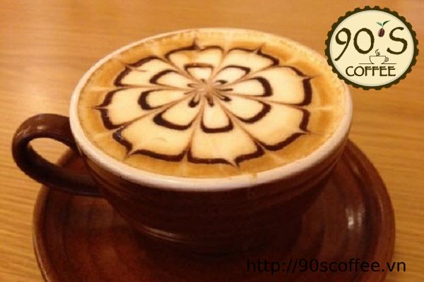 cach pha che cafe ket hop cung trung