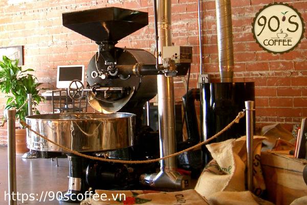 Phân xưởng sản xuất cà phê 90S Coffee đạt tiêu chuẩn 5S.