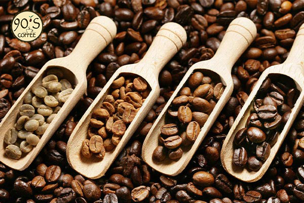 Các loại cà phê hạt nguyên chất phổ biến trên thị trường