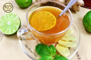 trà gừng mật ong thành phẩm