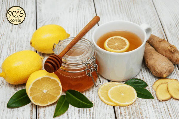Uống trà gừng mật ong giúp tăng cường sức đề kháng