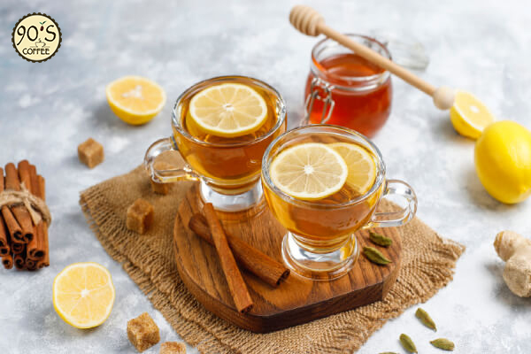 Cách pha trà chanh mật ong.