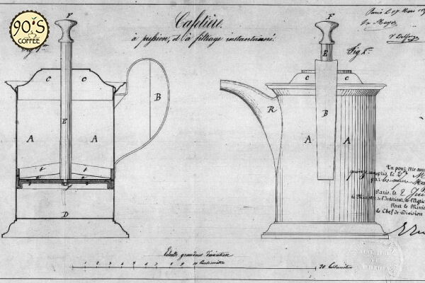 Bản thiết kế đầu tiên của Mayer và Delforge.
