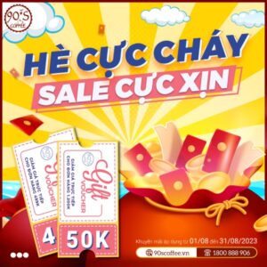 chương trình khuyến mãi tháng 8 khách lẻ