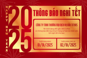 Thông báo lịch nghỉ tết Dương lịch 2025