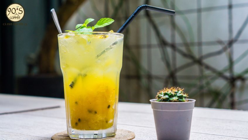 Soda chanh dây bạc hà
