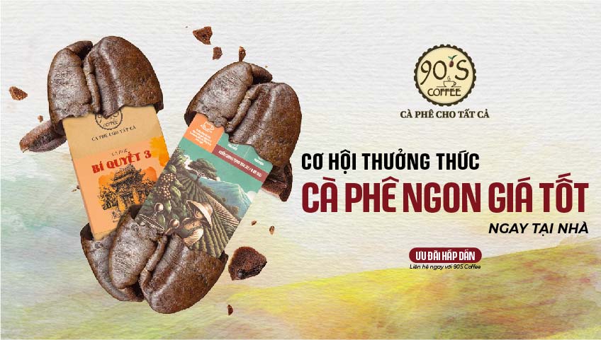 Cơ hội thưởng thức cà phê ngon giá tốt tại nhà