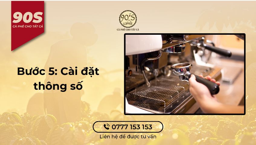 Cài đặt thông số