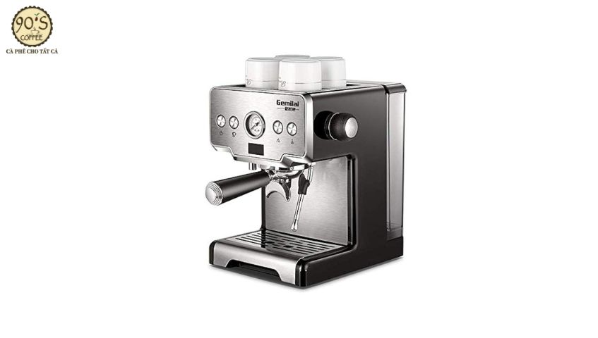 Máy pha cà phê bán tự động Gemilai CRM 3605
