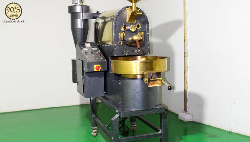Máy rang cà phê bằng điện