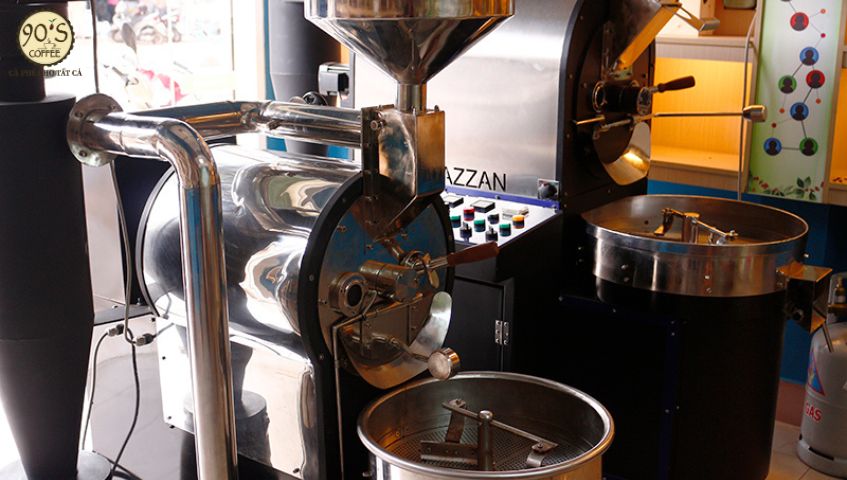 Máy rang cà phê Hot Air