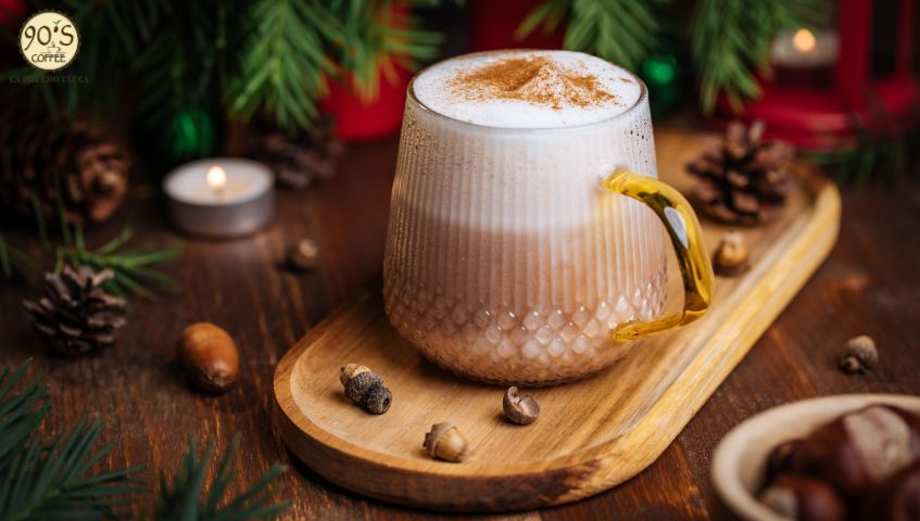 Eggnog latte