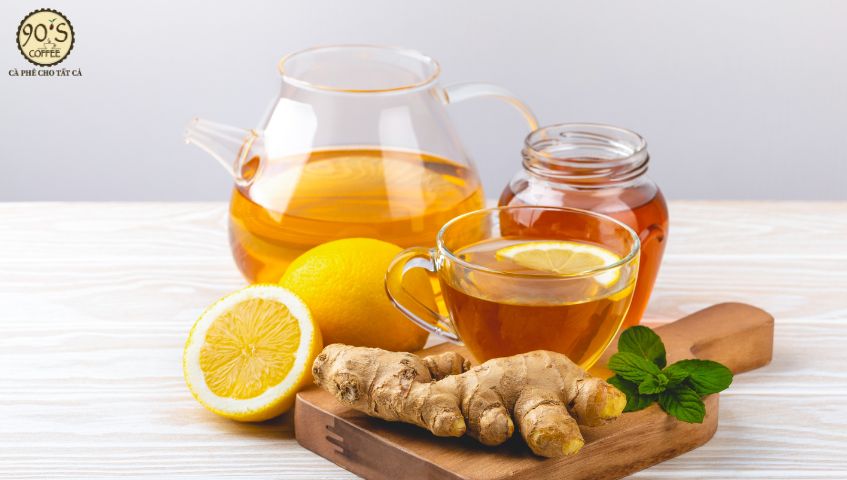 Trà gừng mật ong