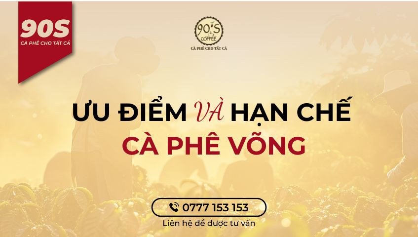 Ưu điểm và hạn chế của mô hình cà phê võng