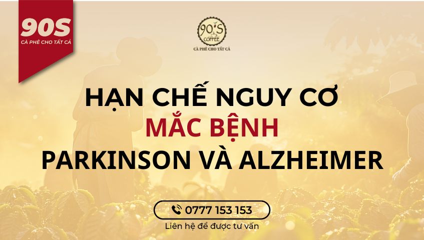 Cold Brew cũng làm hạn chế nguy cơ mắc bệnh parkinson và alzheimer
