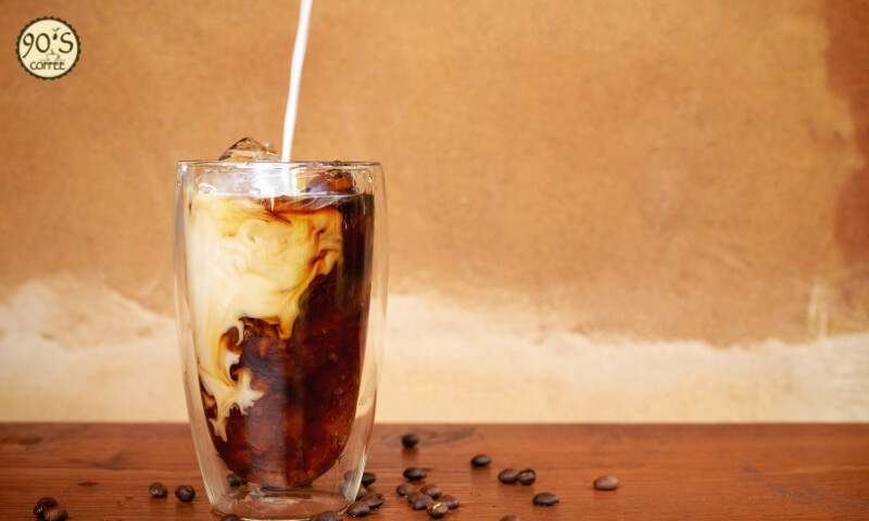 Cold brew sữa dừa
