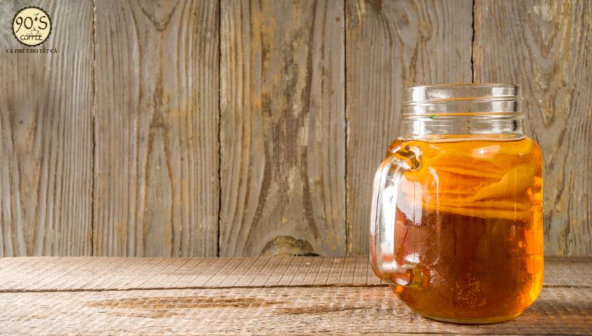 Kombucha bổ sung probiotic tốt cho hệ tiêu hoá