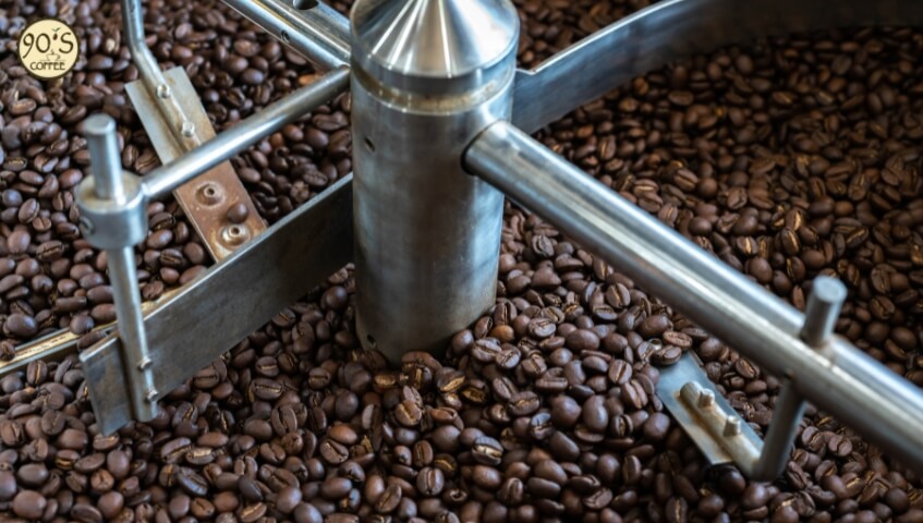 Sử dụng công nghệ rang Hot Air giúp tăng khả năng đồng nhất chất lượng giữa các mẻ rang