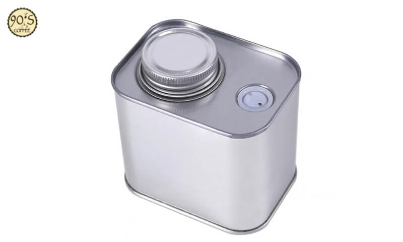 Hộp thiếc đựng cà phê